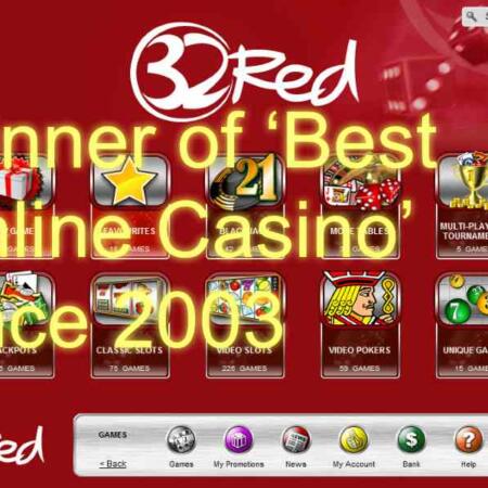 Winner of ‘Best Online Casino’ since 2003