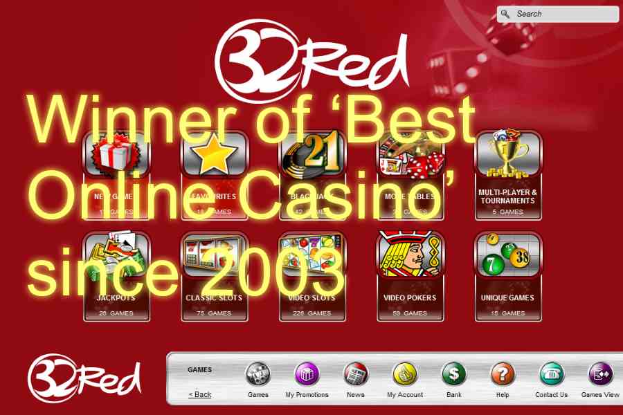32red best online casino 2013