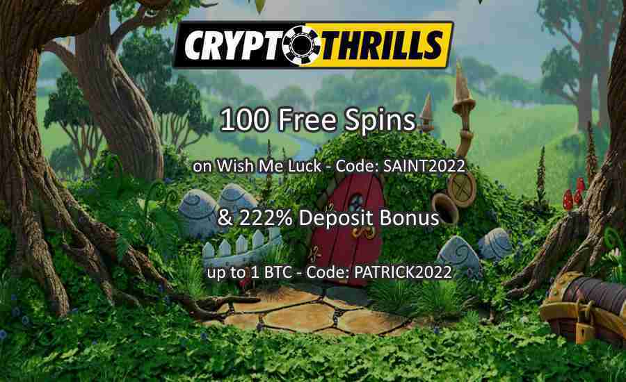 Cryptothrills Wish Me Luck Bonus Spins