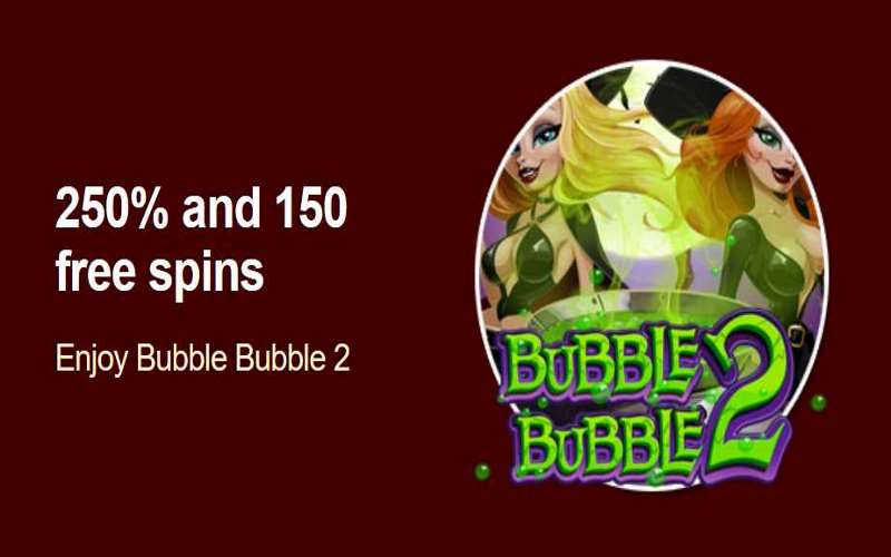 Grande Vegas free spins Bubble Bubble 2 code