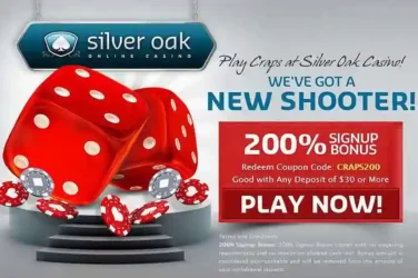 Silver Oak Craps Deposit Code CRAPS200