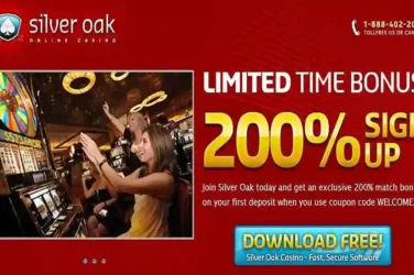 Silver Oak Deposit Code WELCOME200