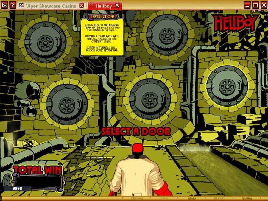 Hellboy Select a Door Bonus