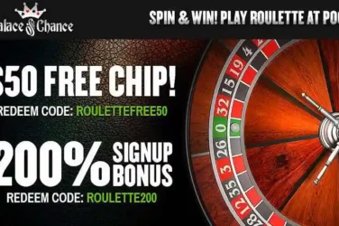 Palace of Chance Roulette Code ROULETTEFREE50