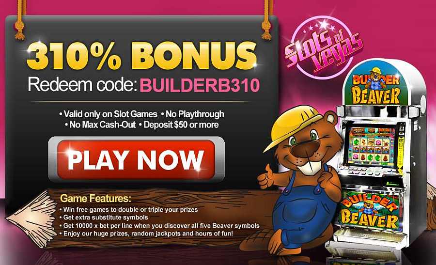 Slots of Vegas Deposit Code: BUILDERB310