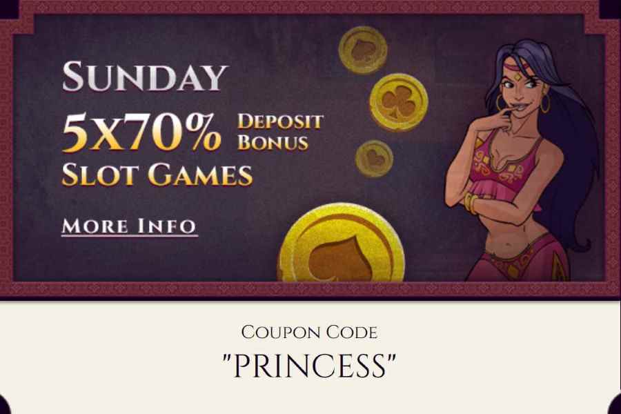 Aladdin's Gold Sunday Bonus: PRINCESS