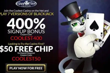 Cool Cat No Deposit Code COOLEST50
