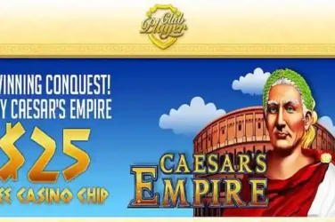 Club Player No Deposit Code EMPIRE100