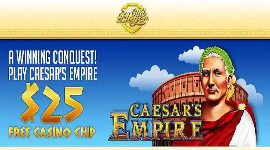 Club Player No Deposit Code EMPIRE100