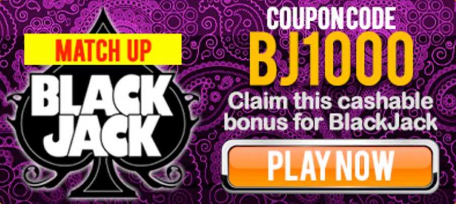 Las Vegas USA blackjack Code BJ1000