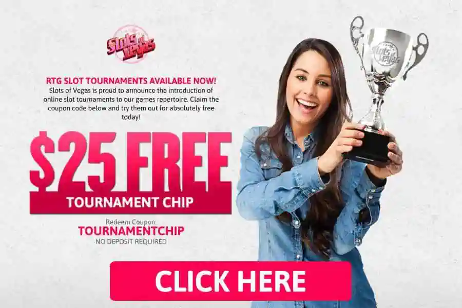 Slots of Vegas Bonus Code TOURNAMENTCHIP