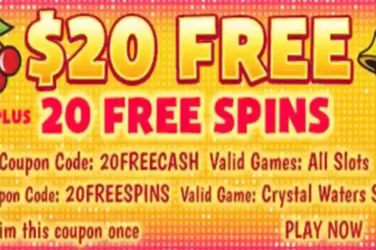Slots Plus Casino 20 free Spins 20FREECASH