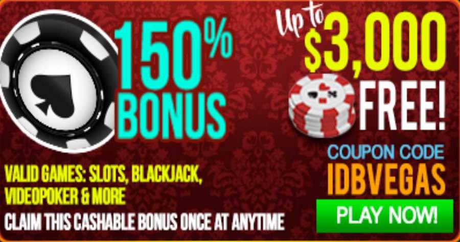 Vegas Casino Online Deposit Code IDBVEGAS