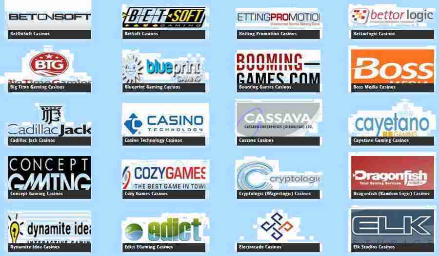 casino software features