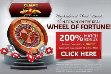 Planet7 Roulette Bonus BIG200