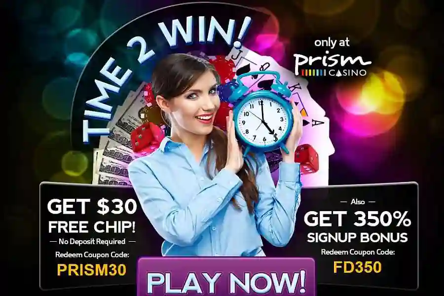 Prism Deposit Bonus: FD350