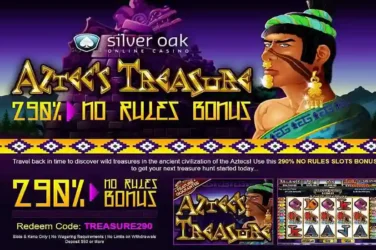 Silver Oak Aztecs Treasure Bonus