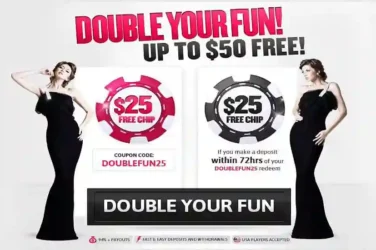 Slots of Vegas No Deposit Code DOUBLEFUN25
