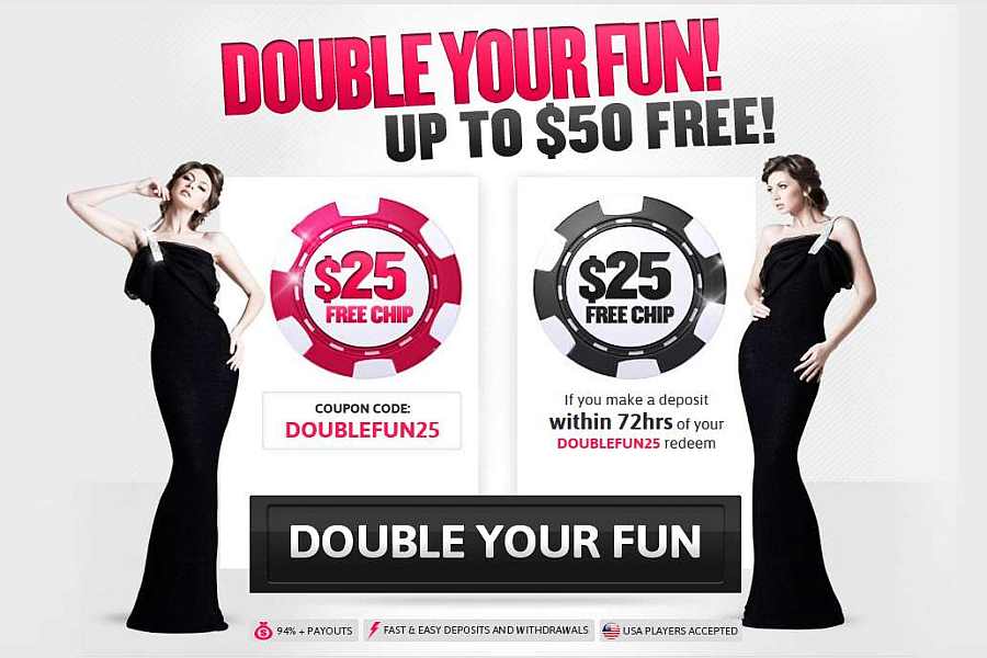 Slots of Vegas No Deposit Code DOUBLEFUN25