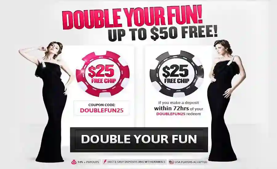 Slots of Vegas No Deposit Code DOUBLEFUN25