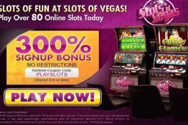 Slots of Vegas Signup Bonus Code PLAYSLOTS