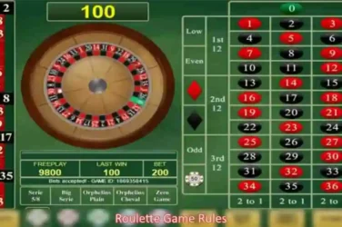 Roulette Game Rules