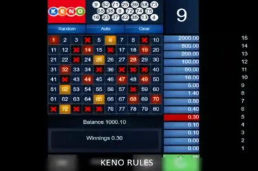 Keno Rules