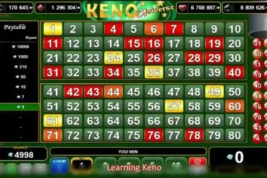 learning keno