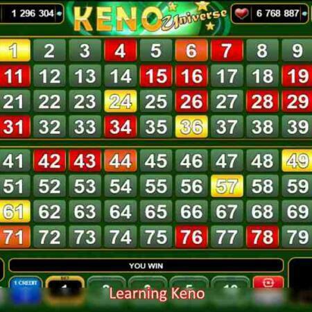 Learning Keno – Find Out how to Play This Game of Luck