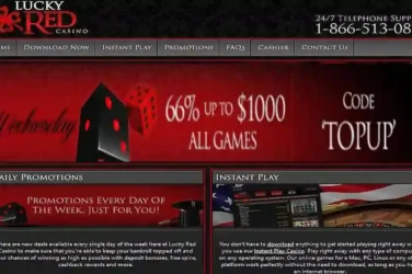 Lucky Red wednesday Deposit Bonus