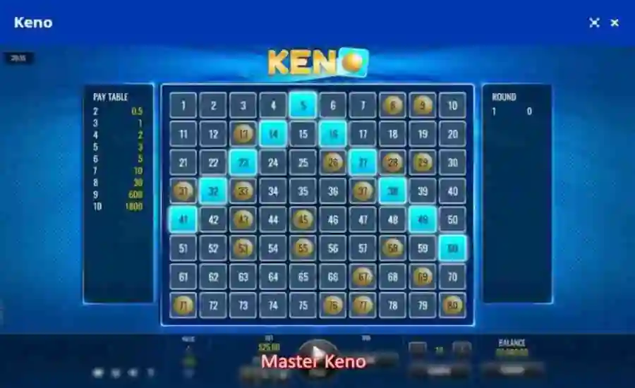 master keno