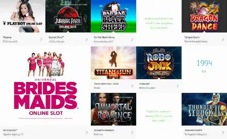 Microgaming Slot Machines