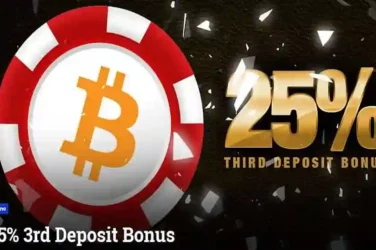 Betcoin 3rd Deposit Bonus