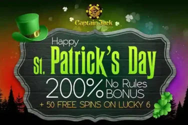 Captain Jack Lucky 6 Bonus Code
