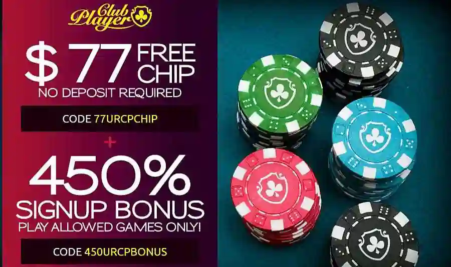 Club Player No Deposit Bonus