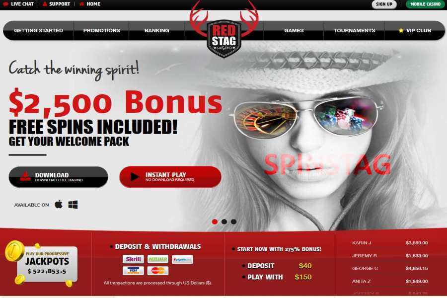 Red Stag Easter Special Free Spins