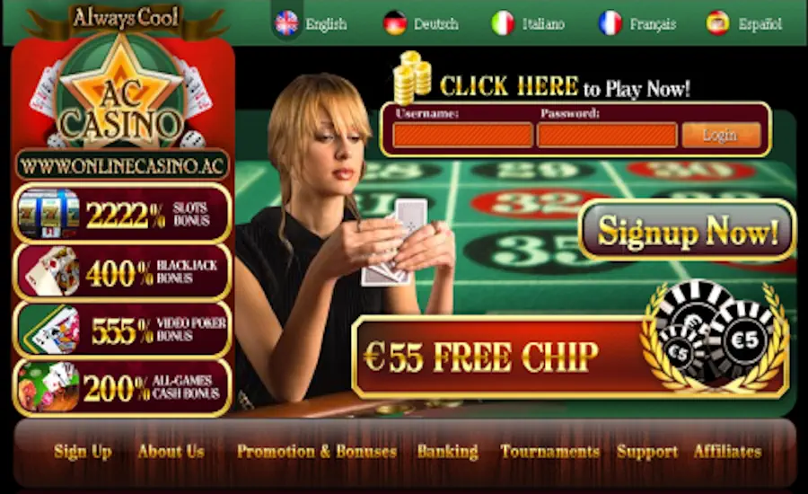 Always Cool Casino Screenshot