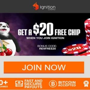 ignition casino bonus code