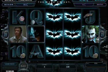 Jackpot Won on The Dark Knight Slots