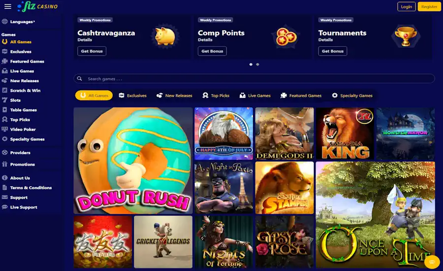 Casino Fiz Screenshot