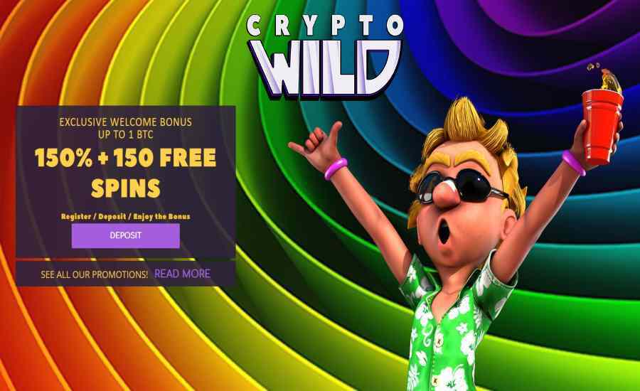 CryptoWild Crypto Welcome Bonus