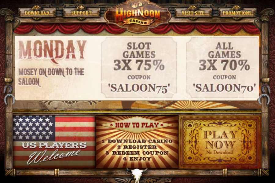 High Noon Monday Bonus Codes