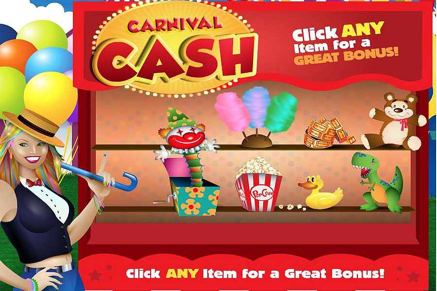 Slot Madness Carnival Cash Bonus Codes