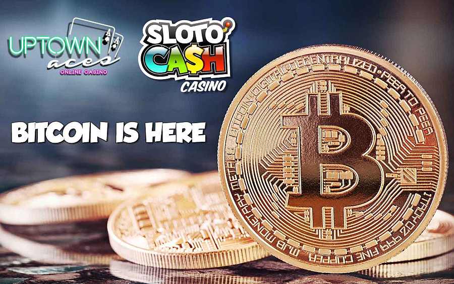 Bitcoin at Slotocash and Uptown Aces