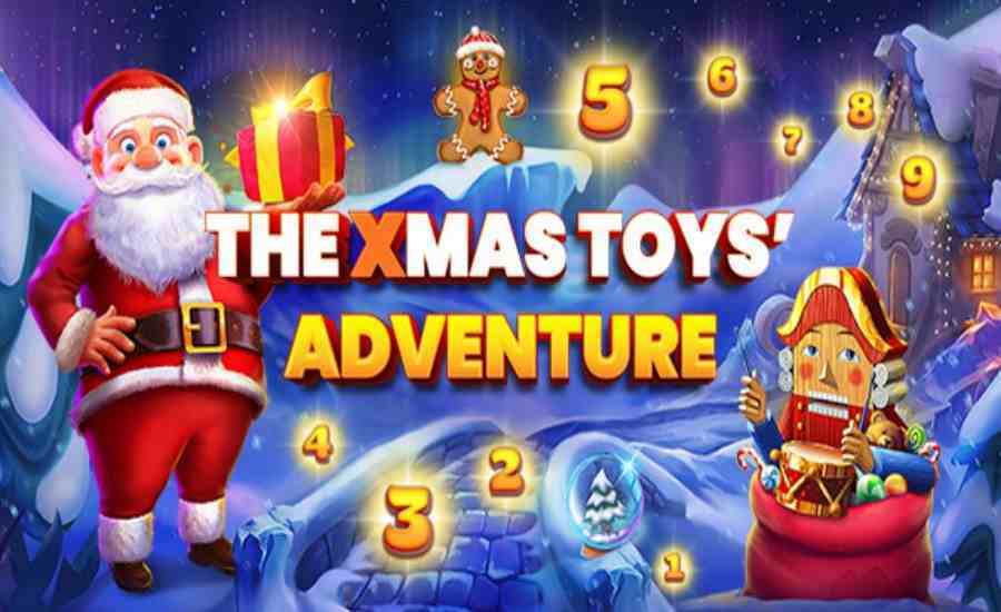 1xbit Xmas Toys Adventure 600 mBTC tournament