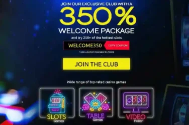 club player 350 percent welcome bonus