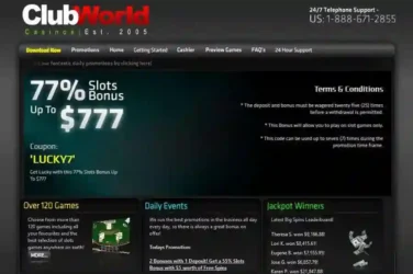 Club World Tuesday Slots Bonus