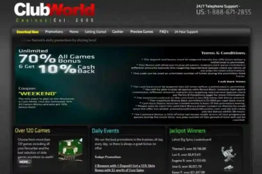 Club World Weekend Bonus Code