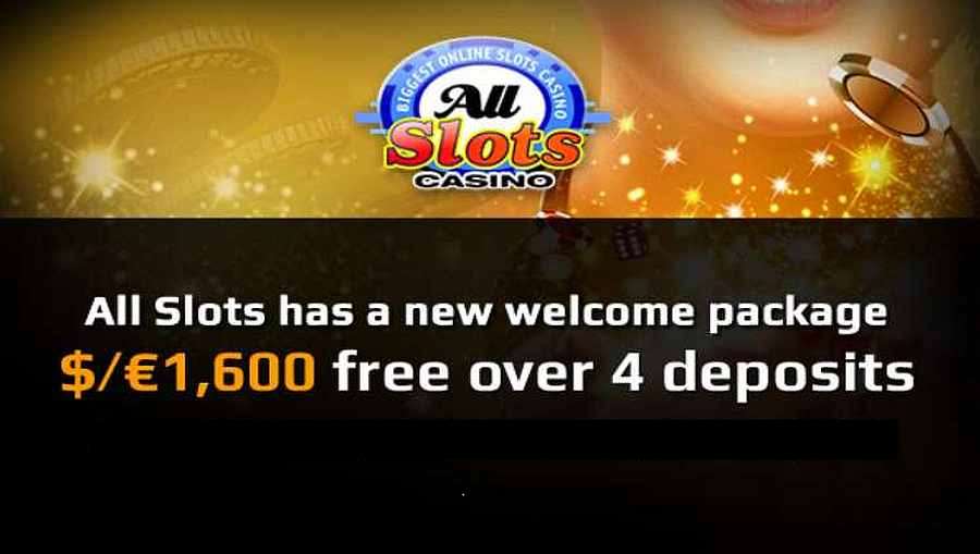 All Slots Welcome Bonus Package