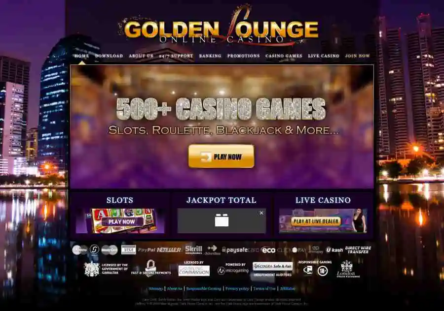 Golden Lounge Casino Screenshot 